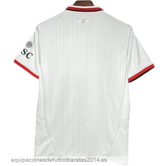 Nuevo Tailandia 2ª Camiseta AC Milan 24/25 Blanco Baratas